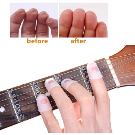 Aliexpress.com : Buy 5 PCS Silicone Guitar Fingertip Protectors Anti ...