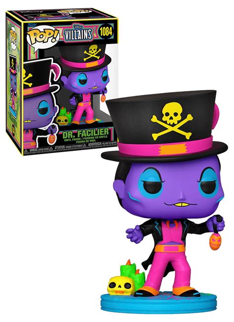 Funko POP! Disney Ultimate Disney Villains #1084 Dr Facilier (Black Light) - New, Mint Condition