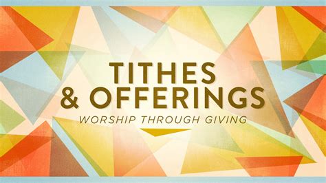 TAG: Why Tithe?