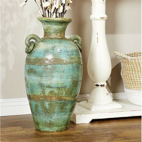 World Menagerie Cullacabardee Handmade Ceramic Floor Vase & Reviews | Wayfair