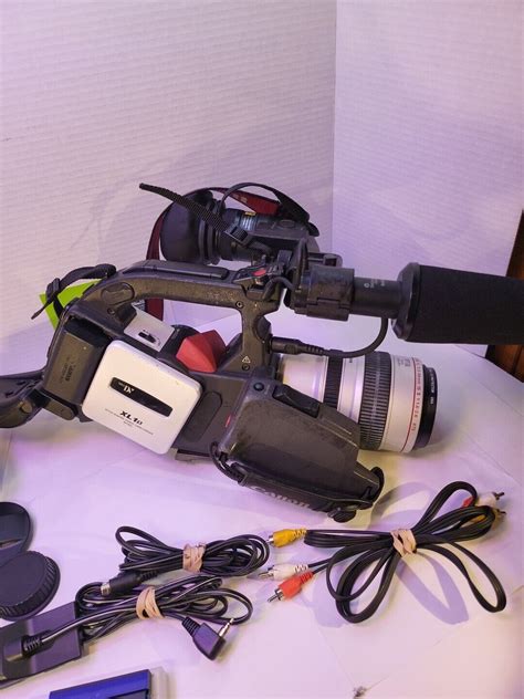 Canon XL1S Camcorder+Accessories Working Good. Read Info. 13803005783 | eBay