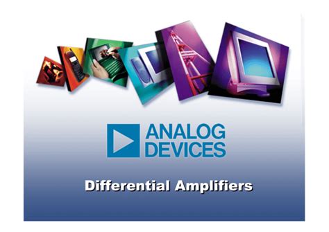 Differential Amplifiers