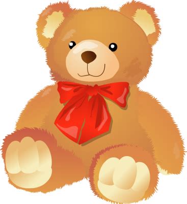 Vintage bear clip art free file cute teddy bear vector - Clipartix