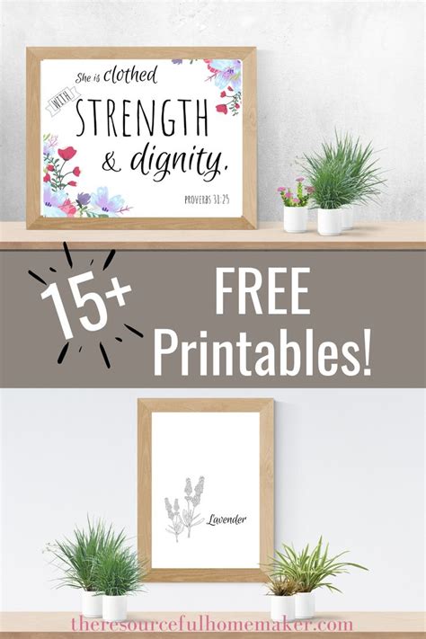 FREE Home Decor Printables | Free printables, Printables, Diy decor ...