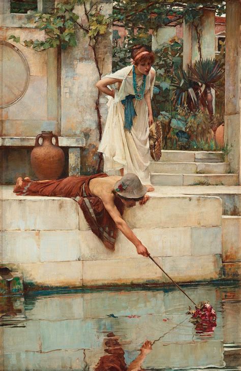 John William Waterhouse "The Rescue" in 2020 | Pre raphaelite art, Victorian paintings ...