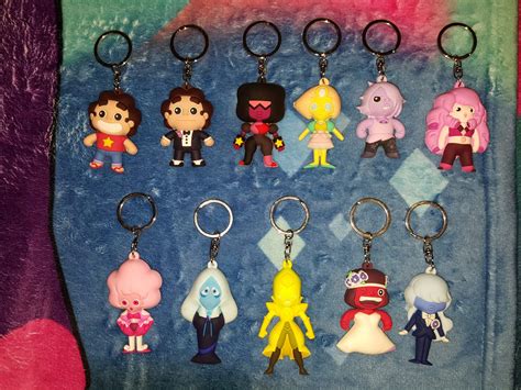 Steven Universe Figural Keychains--COMPLETE SET | Steven Universe Amino