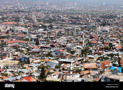 View of Hatay City (Antakya) in Turkey. Hatay, the third biggest city of the Roman Empire, is ...