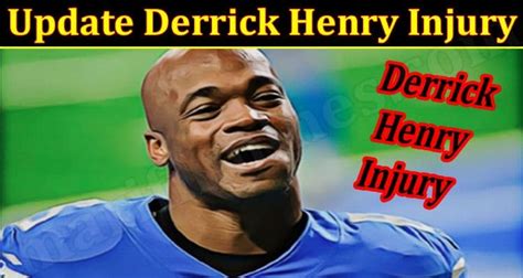 Update Derrick Henry Injury {Dec 2021} Why Out Of Pitch?