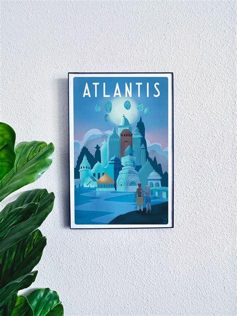 Atlantis Poster – Michaela Made