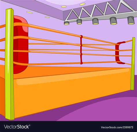 Boxing ring Royalty Free Vector Image - VectorStock