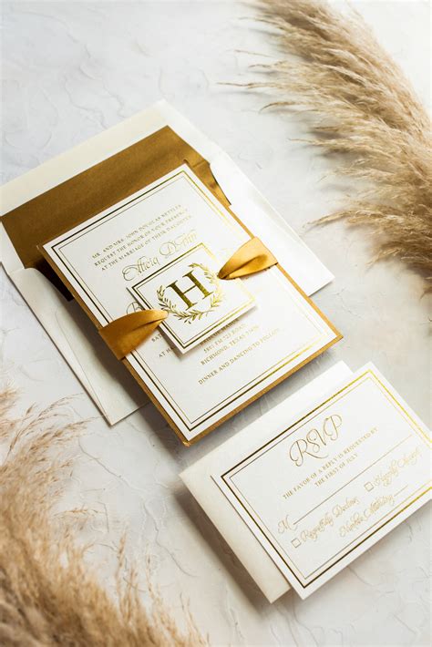 Luxury Wedding Invitations Houston TX | Elias Paper Co.