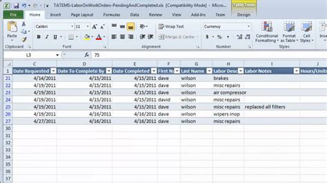 Vehicle Fleet Management Excel Template Free