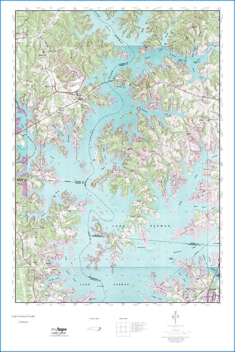 Lake Norman Boating Map - map : Resume Examples #EZVgDKk2Jk