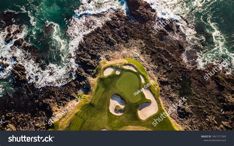 Drone View Pebble Beach Golf Course Stock Photo 1061271569 | Shutterstock