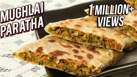 Mughlai Paratha Recipe - Easy Veg Moglai Paratha - Paneer Stuffed ...