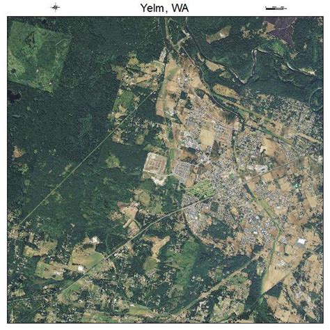 Aerial Photography Map of Yelm, WA Washington