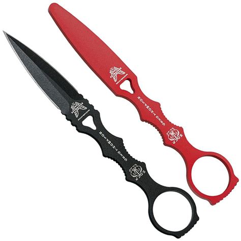 Benchmade 176 SOCP Dagger Style Blade Fixed Knife with Trainer | Gorilla Surplus