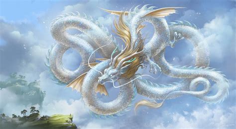 Chinese White Dragon - Discover the Mythical World of Dragons