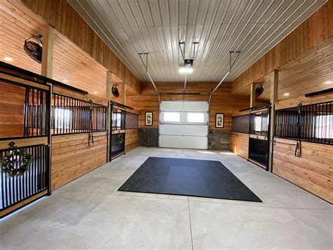 Tour a Beautiful 4-Stall Barn in Montana - STABLE STYLE