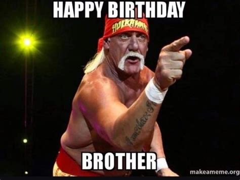 Pin by Avie Rockmaker on Holidays & Seasonal | Happy birthday brother, Birthday brother funny ...