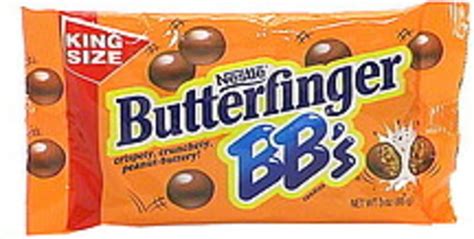 Butterfinger King Size BB's - 3 oz, Nutrition Information | Innit