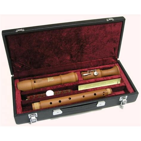 Hohner Professional Baroque Tenor Pear Wood Recorder w/ Case, Key of C, 9614 - Walmart.com ...