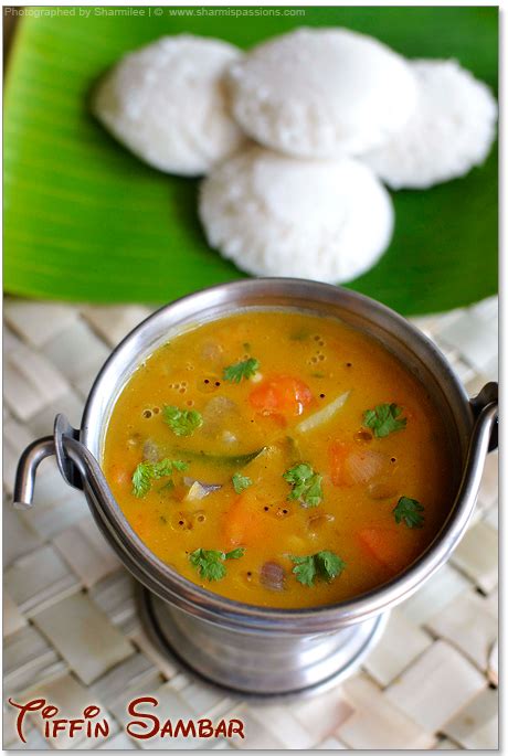 Tiffin Sambar Recipe | Hotel Style Tiffin Sambar - Sharmis Passions