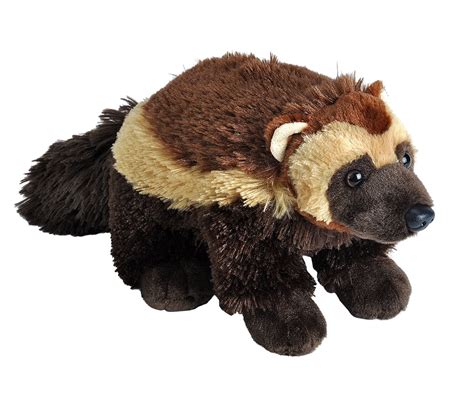 Cuddlekins Wolverine Plush Stuffed Animal by Wild Republic, Kid Gifts, Zoo Animals, 12 Inches ...