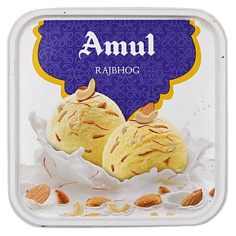 Buy Amul Real Ice Cream - Rajbhog 1 lt Tub Online at Best Price. of Rs 235 - bigbasket