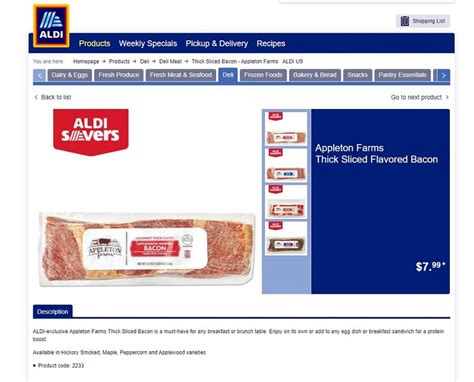 Aldi Bacon: All You Need to Konw in 2024! - Cherry Picks