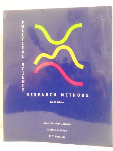 Political Science Research Methods - Janet Buttolph Johnson; Richard A ...