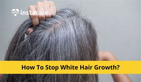 White Hair Causes - How To Stop White Hair Growth?