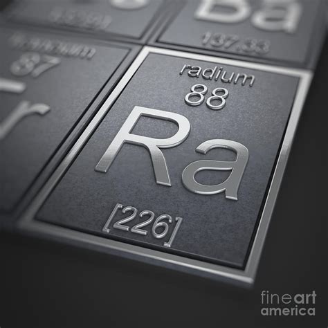 Radium Chemical Element Photograph by Science Picture Co