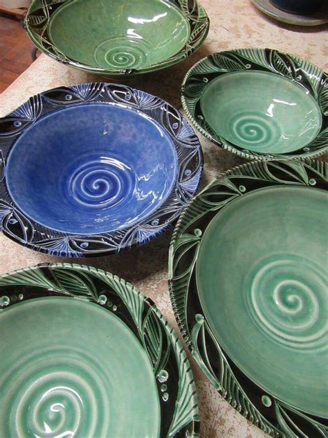 What rims! | Glazes for pottery, Pottery patterns, Pottery techniques