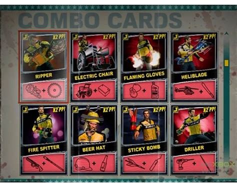 How To Find Every Dead Rising 2 Combo Card: A List to All the Combo ...