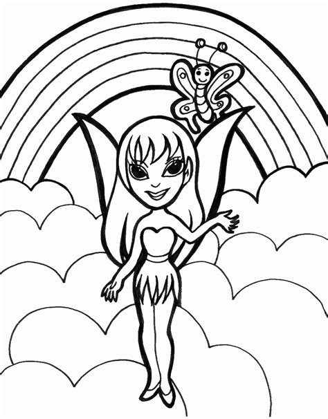 Rainbow Coloring Pages