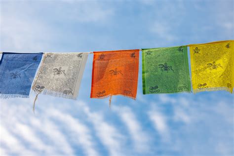 Buddhist Prayer Flags Free Stock Photo - Public Domain Pictures