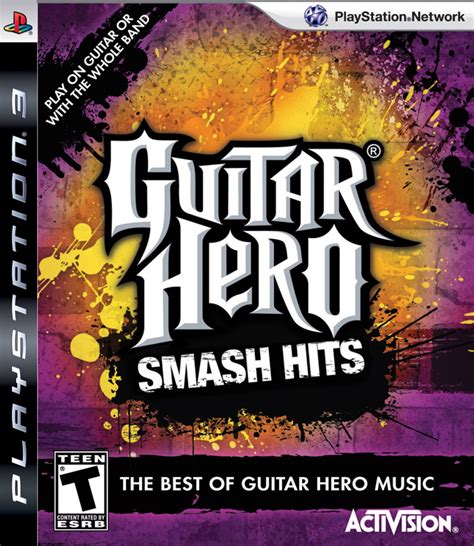 Guitar Hero Smash Hits Playstation 3 Game