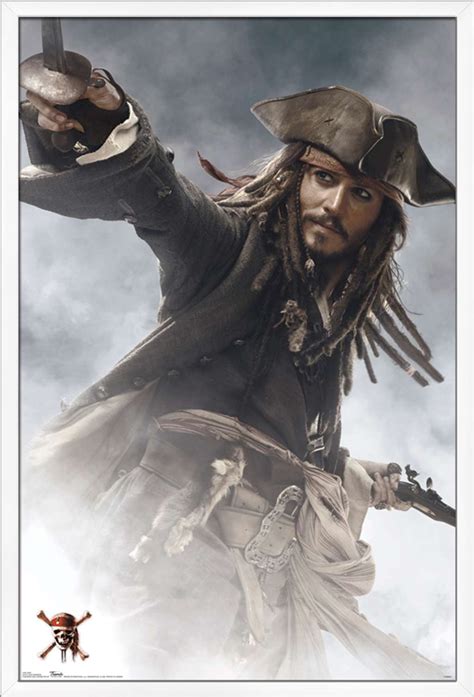 Disney Pirates of the Caribbean: At World's End - Jack Sparrow Poster - Walmart.com - Walmart.com