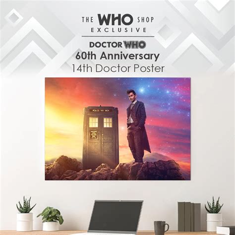 Doctor Who 60th Anniversary 14th Doctor Maxi-Poster – Merchandise Guide ...