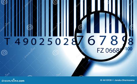 Bar code label stock illustration. Illustration of commercial - 4610938