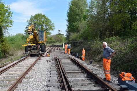 Rail Thing - Friends of the S&D: Work at Midsomer Norton