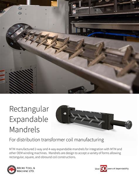 Rectangular Mandrel - Micro Tool Machine