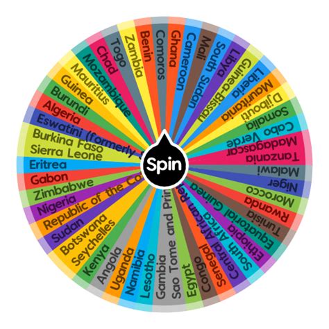 Countries of Africa | Spin the Wheel - Random Picker