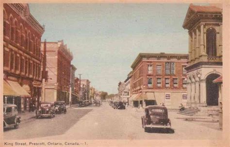 Prescott, Ontario, Canada History, Photos, Stories, News, Genealogy, Postcards | GREENERPASTURE