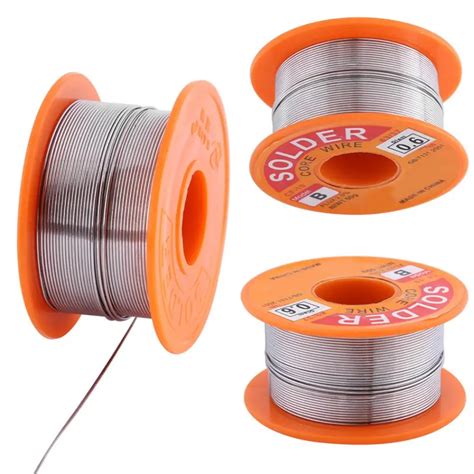 WALFRONT Soldering Wire 63/37 Rosin Core Solder Wire Flux 2% Tin Lead Solder Iron Welding Wire ...