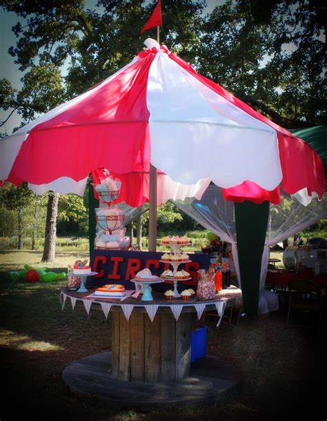 DIY Carnival Party Big Top Tent - Southern Revivals