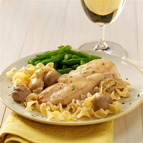 Artichoke Chicken Recipe | Taste of Home