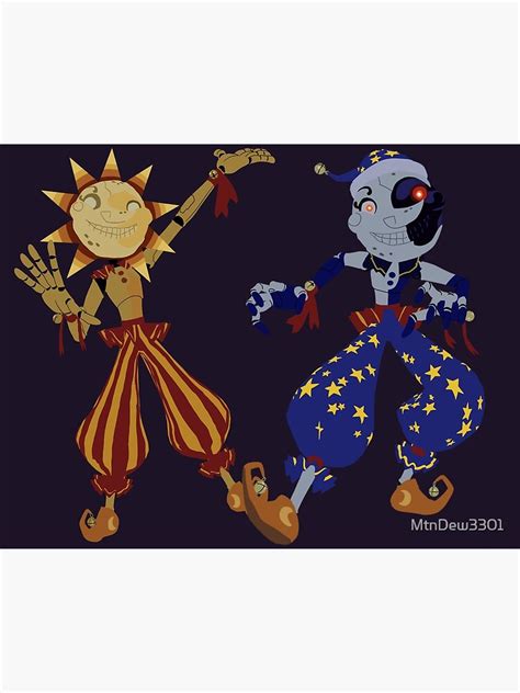 "Sun & Moon Animatronics" Art Print for Sale by MtnDew3301 | Redbubble