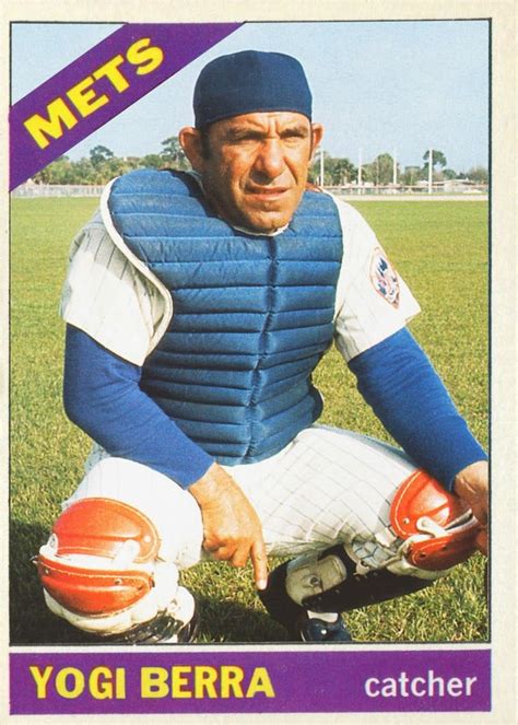 1966 Topps Yogi Berra card that never was. | Yogi berra, Old baseball ...